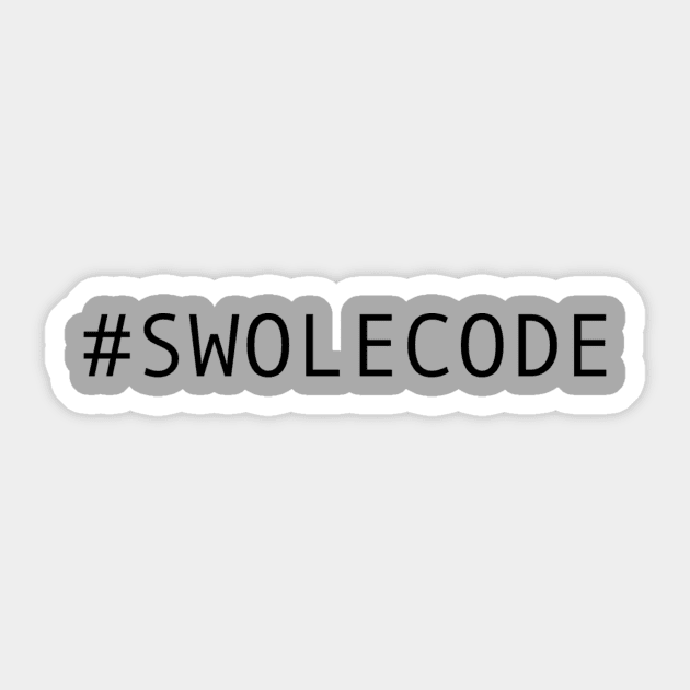 #swolecode Sticker by swoleparrel